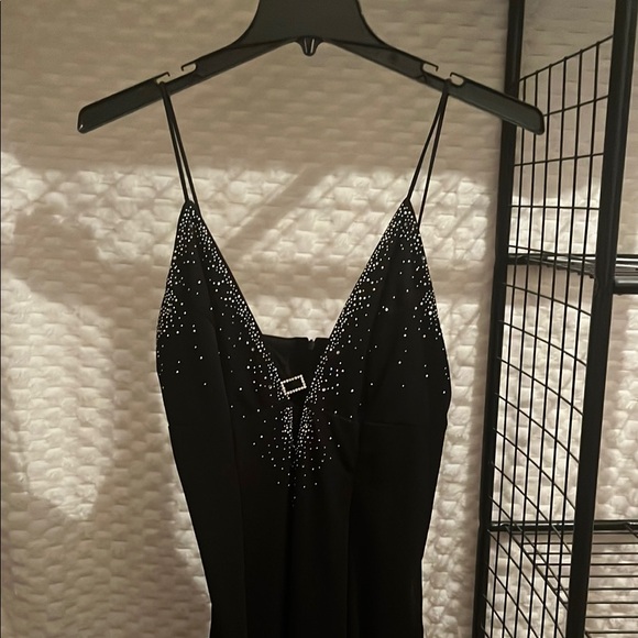 Niki Lavis Dresses & Skirts - Black Sequin Embellished Gown